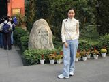 張家界導(dǎo)游姜怡在四川成都武侯祠